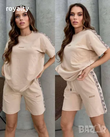 Памучни дамски комплекти Guess Различни цветове , снимка 3 - Комплекти - 50208387