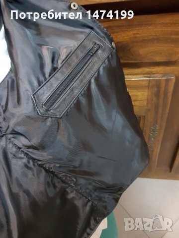 Мъжки кожен елек, нов, снимка 4 - Други - 30899099