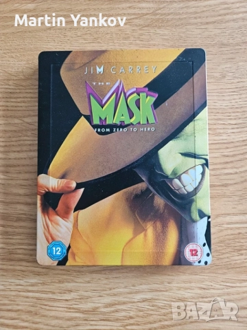 The Mask Steelbook Zavvi exclusive 2500 тираж стийлбук маската