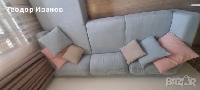 Ъглов диван(разтегателен), снимка 3 - Дивани и мека мебел - 52595030