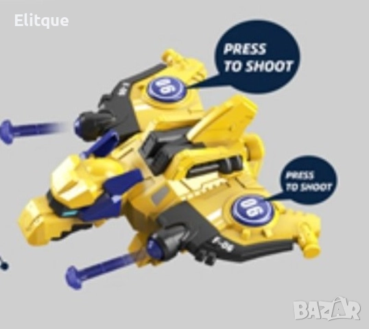 Играчка динозавър, която се превръща в самолет, снимка 3 - Други - 52905295