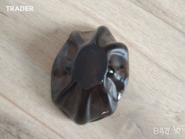 стъклен масивен пепелник , снимка 4 - Колекции - 37895900