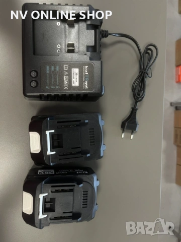 Акумулаторен тример 28V с две батерии 3000mAh, снимка 5 - Градинска техника - 53184103