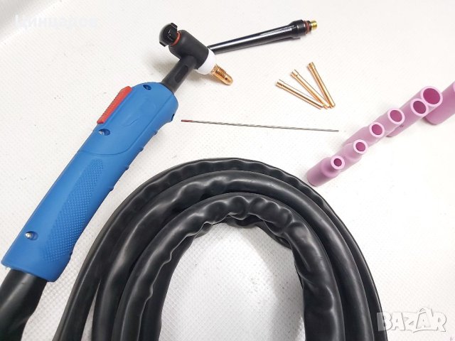 TIG/WIG аргон шланг дължина 4м.резбова връзка машина, снимка 2 - Други машини и части - 40448224