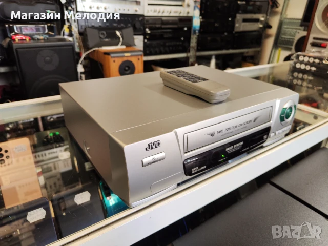 Видео JVC HR-P185EE с дистанционно. В отлично техническо и визуално състояние., снимка 7 - Плейъри, домашно кино, прожектори - 51089500