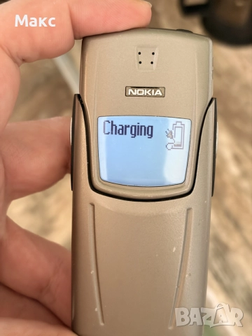 Nokia 8910 – пълен оригинал, естествен титан, Made in Finland