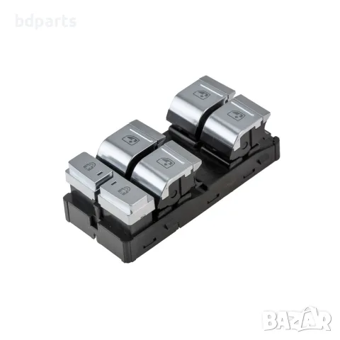 Бутон ключ за ел.стъкла, Audi A6, S6 C8, A7, e-tron, RS6, RS7, Хром, снимка 1 - Части - 56143558