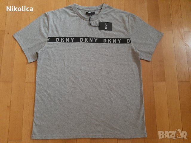 НОВА мъжка тениска DNKY, размер XL. ОРИГИНАЛНА! С ЕТИКЕТ!, снимка 1 - Тениски - 42627169
