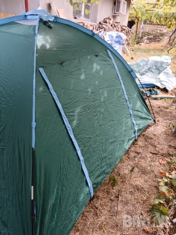 Двуслойна голяма палатка Фан камп , снимка 3 - Палатки - 51866244
