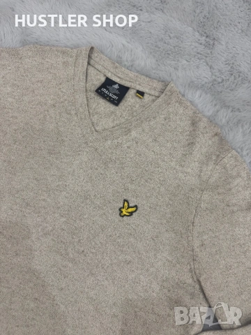 Мъжки пуловер LYLE & SCOTT. Размер L, снимка 2 - Пуловери - 54348164
