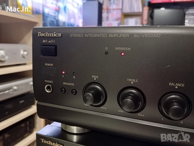 Усилвател Technics SU-V500 mark2, снимка 4 - Ресийвъри, усилватели, смесителни пултове - 54092129