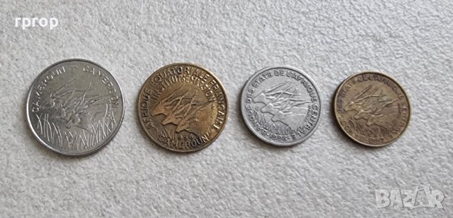 Централна Африка . 5, 10 ,50 и 100 франка. , снимка 4 - Нумизматика и бонистика - 42243246