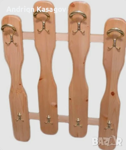 дървени закачалки за стена , снимка 4 - Декорация за дома - 50965336