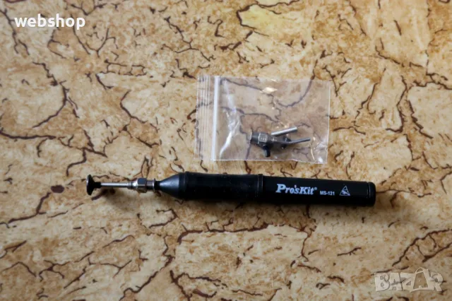 Вакуум помпа за разпояване, MS-121, пинсета, SMD елементи, снимка 5 - Друга електроника - 49939979