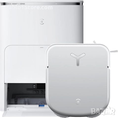 ECOVACS DEEBOT X2 OMNI Роботизирана прахосмукачка с моп 8000Pa, повдигане на мопа 15 мм, измиване с 