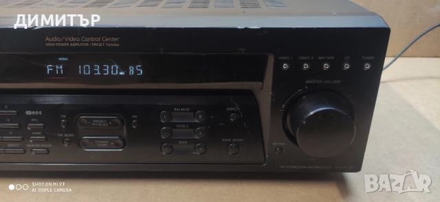 усилвател/ресивър Sony STR-DE185 , снимка 3 - Ресийвъри, усилватели, смесителни пултове - 52868325