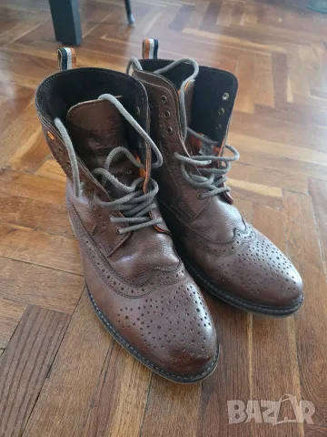 Superdry Brad Brogue Boot 43, снимка 10 - Мъжки боти - 56450282
