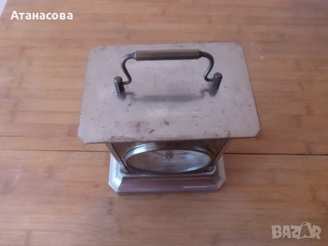 Немски настолен часовник с латерна JUNGHANS Юнгханс D.R.G.M. Жокер, снимка 13 - Антикварни и старинни предмети - 48652894