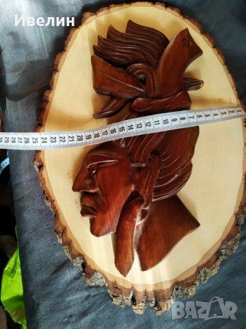 дървена декорация за стена, снимка 3 - Декорация за дома - 30505328