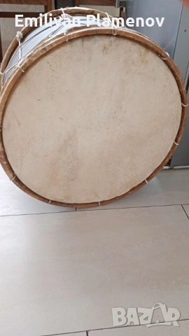  Тъпън Истинска кожа 20 инча , снимка 3 - Ударни инструменти - 54032987