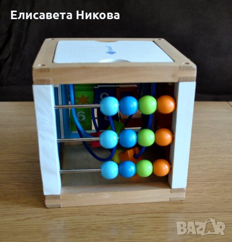 Дървено кубче ItsImagical - образователно, снимка 5 - Образователни игри - 34280782