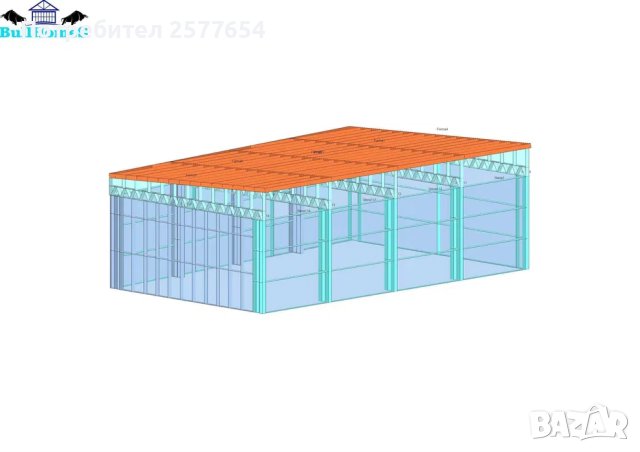 ЛИЗИНГ - Халета, Хале, Магазини, Магазин, Складове-96м2, снимка 3 - Строителни материали - 44211171