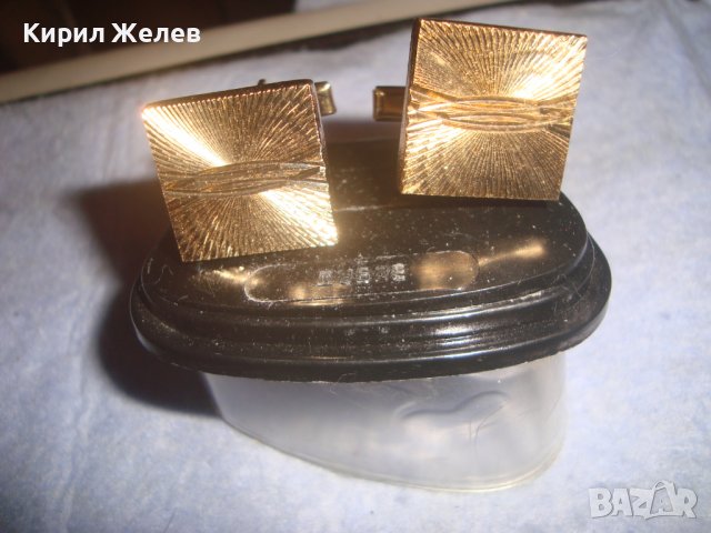 СТАРИ ПОЗЛАТЕНИ ЗЛАТНО ДУБЛЕ БУТОНЕЛИ БРОНЗОВИ - ЗЛАТАРСКА ПРОМИШЛЕНОСТ СОФИЯ с КУТИЙКА 28889, снимка 8 - Антикварни и старинни предмети - 37590403