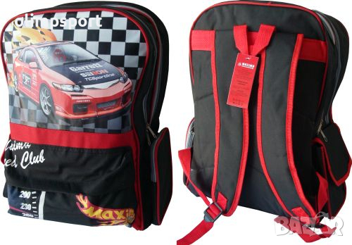 Ученическа раница 150679 Топ модел,с 2 основни отделения с цип и с два странични джоба, един отпред , снимка 2 - Раници - 36415536