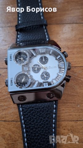 Часовник - голям, мъжки, снимка 2 - Мъжки - 44439099