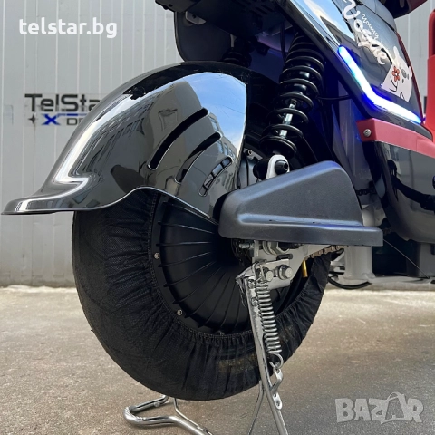 Електрически скутер TelStar Emal Light с двойна седалка Нов модел 2025, високопроизводителни батерии, снимка 10 - Мотоциклети и мототехника - 52426337