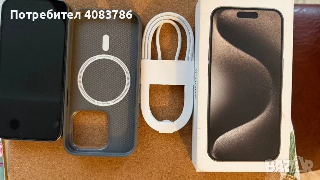 iPhone 15 Pro 128 Natural Titanium, снимка 5 - Apple iPhone - 52865961