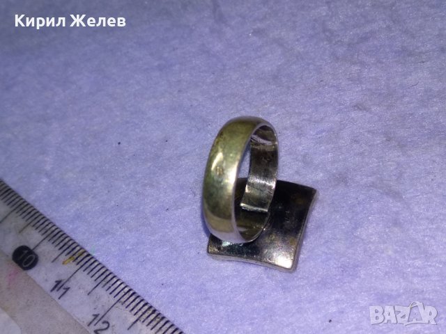 АРТИСТИЧЕН ФЕШЪН АРТ СРЕБЪРЕН ПРЪСТЕН СРЕБРО 925 АВТОРСКА РЪЧНА МАЙСТОРСКА ИЗРАБОТКА 40626, снимка 16 - Пръстени - 42929019