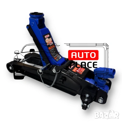 Нископрофилен крик  3 тона с въртяща дръжка 360° 85 – 380 мм HAWEK, снимка 2 - Други инструменти - 54032521