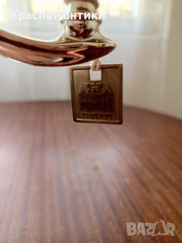 Свешник, красив, висок, посребрен, снимка 6 - Антикварни и старинни предмети - 52621808