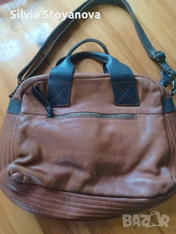 дамска кожена чанта Барселона , снимка 2 - Чанти - 54304968