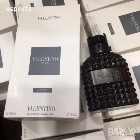 Valentino Uomo Intense 100ml Автентичен мъжки парфюм 100мл без опаковка