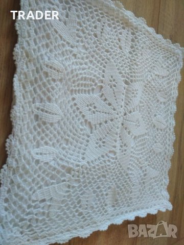 плетена възглавничка на една кука , снимка 2 - Декорация за дома - 37469023