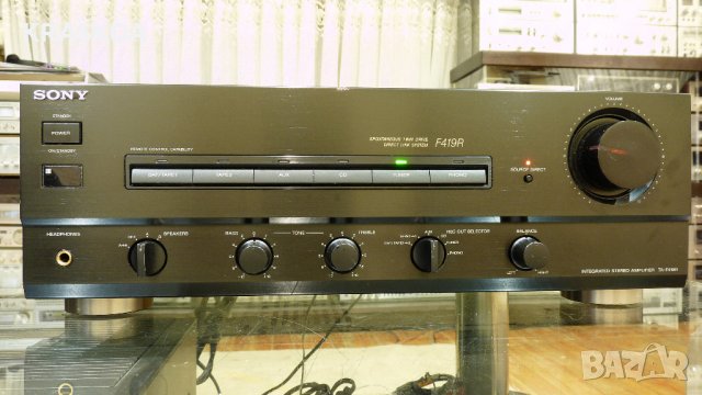 SONY TA-F419R, снимка 4 - Ресийвъри, усилватели, смесителни пултове - 31541772