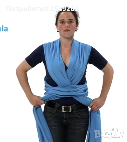 Бебешки слинг  Babylonia Tricot-Slen, снимка 7 - Кенгура и ранички - 52006764