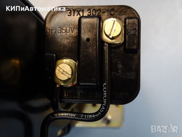 контактор Siemens 3TA66 12-OSF 110V 40/60Hz industrial relay, снимка 8 - Резервни части за машини - 37505225