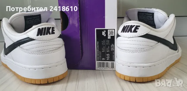 Nike SB Dunk Low Pro Mens Size 42.5 /27 см. UK 8 US 9 ОРИГИНАЛ! Мъжки Кецове., снимка 5 - Кецове - 49908472