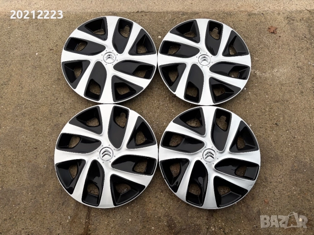 4 броя оригинални тасове за Citroen C3  Aircross 16