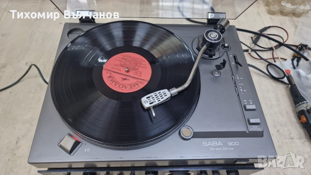 Грамофон SABA PSP-900 Direct Drive Hi-Fi, снимка 15 - Грамофони - 51618441