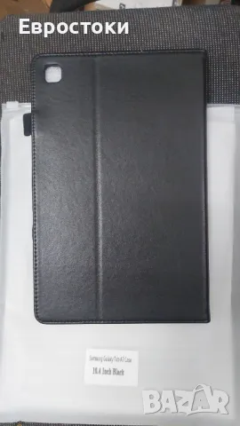 HYZUO 10,4-инчов калъф от еко кожа, съвместим със Samsung Galaxy Tab А7, черен , снимка 7 - Калъфи, кейсове - 47446926