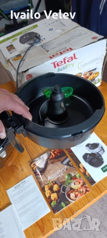 Фритюрник Tefal ActiFry genius с горещ въздух, снимка 6 - Фритюрници - 52592698