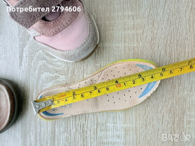 Детски маратонки Geox за момиче номер 25, снимка 4 - Детски маратонки - 54213502