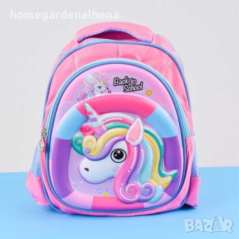 Детска водоустойчива раница с карикатура 35x31 см, за деца 2-5 години, различни мотиви, снимка 2 - Раници - 54143082