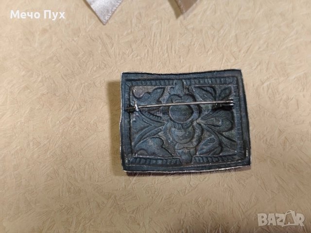 Стара сребърна брошка (14), снимка 3 - Други - 52251088