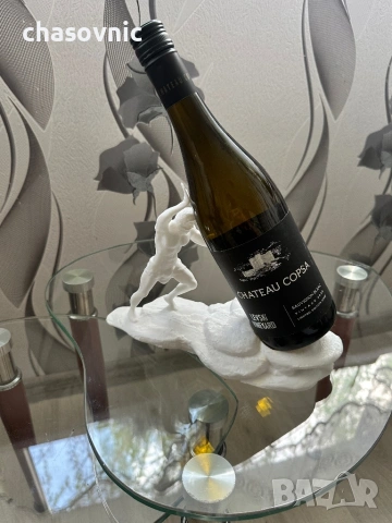 Луксозна арт поставка "Сизиф" за вино и уиски – Уникален подарък за жена, колега, шеф статуека фигур, снимка 13 - Статуетки - 54105205