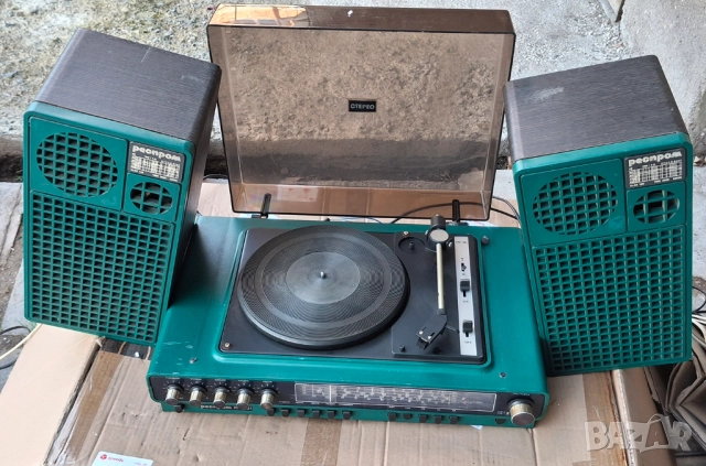 Респром РГС 221 - грамофон, радио, усилвател и колони